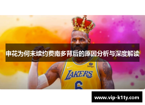 申花为何未续约费南多背后的原因分析与深度解读